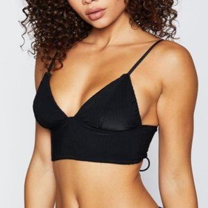 Frankie's Bikinis Paige Top Black XL